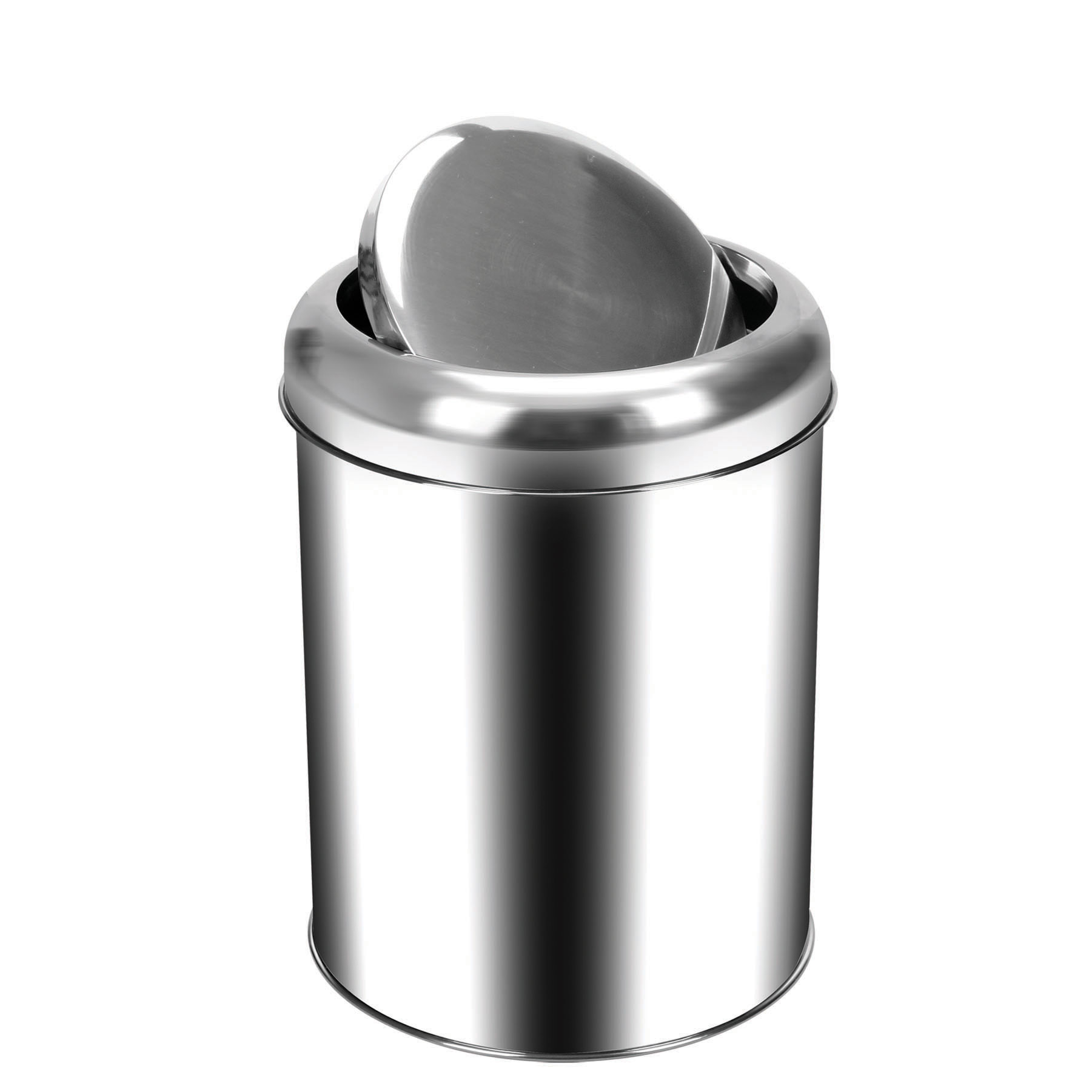 Cos inox cu capac batant  20L